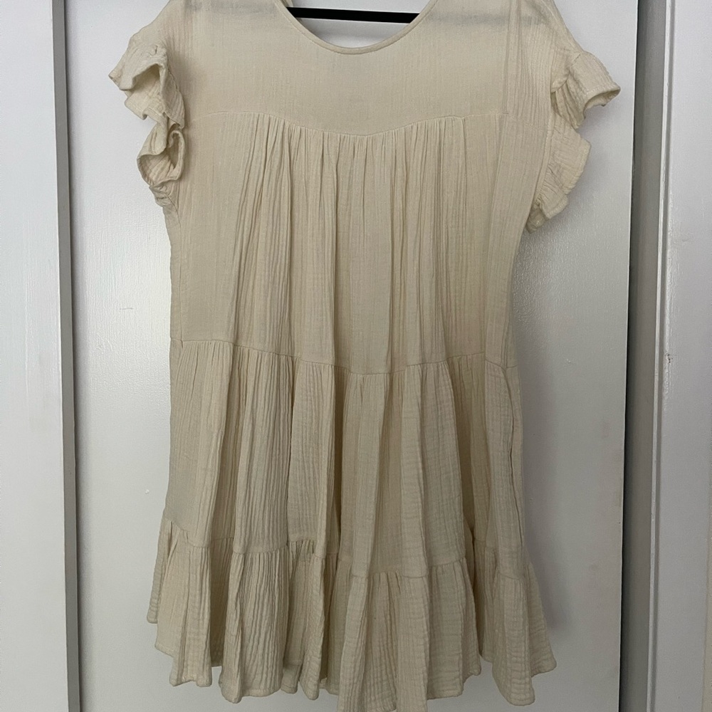 Cream dress
